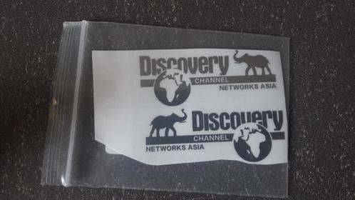 2x Discovery Channel Networks Asia auto truck sticker 6 cm, Hobby en Vrije tijd, Modelbouw | Radiografisch | Auto's, Nieuw, Onderdeel