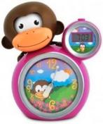 Baby Zoo Wekker Slaaptrainer Aap, Ophalen, Zo goed als nieuw, Klok