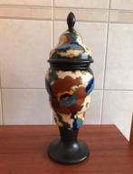 Gouda platelen vaas, Antiek en Kunst, Antiek | Vazen, Ophalen of Verzenden