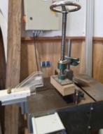 Afkort zaagmachine, Ophalen, Gebruikt, 70 mm of meer, Afkortzaag