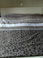 Nieuw dekbedovertrek dekbedhoes 240 x 200/220 lits jumeaux, Bruin, Dekbedovertrek, Ophalen of Verzenden, Nieuw