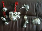 Antiek/vintage kerstbal troshangers en hangbal..1koop 22 €, Diversen, Kerst, Ophalen, Zo goed als nieuw