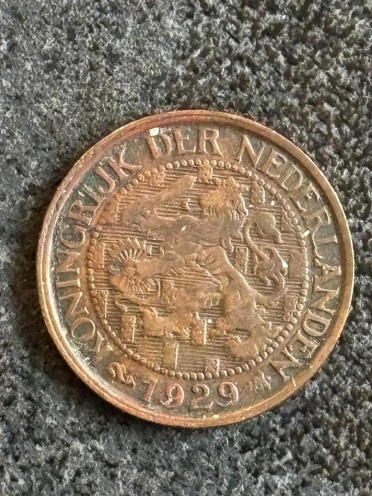 1 Cent 1929 Sch. 991, Postzegels en Munten, Munten | Nederland, Losse munt, 1 cent, Koningin Wilhelmina, Ophalen of Verzenden