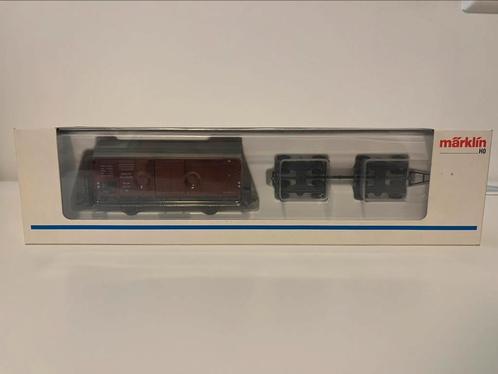 Marklin 46821 goederenwagen met transportdolleys DRG, Hobby en Vrije tijd, Modeltreinen | H0, Zo goed als nieuw, Wagon, Wisselstroom