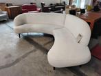 Design bank 'Limana' wit voor 995, Ophalen, Zo goed als nieuw, Stof, 300 cm of meer