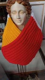 Super mooie handgebreide nekwarmer oeteldonk, Ophalen of Verzenden, Nieuw, Sjaal