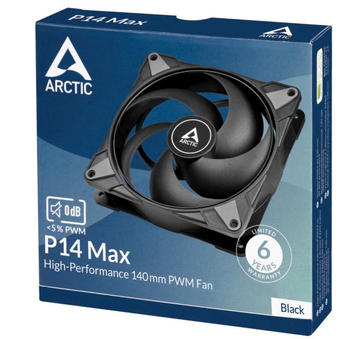 1x Arctic P14 Max 140mm en 2x Arctic P12 max 120mm fans, Computers en Software, Computerkoelers, Nieuw, Luchtkoeling, Ophalen of Verzenden