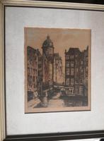 Ets Roger Hebbelinck gelimiteerde oplage Amsterdam, Antiek en Kunst, Ophalen of Verzenden