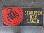 Scorpion dry lager bier bar handdoekje, Ophalen of Verzenden, Zo goed als nieuw, Overige typen, Overige merken