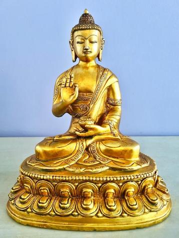 BOEDDHA LERAAR 21,5 CM (1960-1965) NEPAL beschikbaar voor biedingen