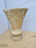 Planten pot met goud patin, Tuin en Terras, Bloempotten, Rond, Binnen, Ophalen of Verzenden, Zo goed als nieuw