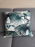 H&M Home kussenhoes met palm print 50x50cm, Huis en Inrichting, Woonaccessoires | Kussens, Ophalen of Verzenden, Zo goed als nieuw