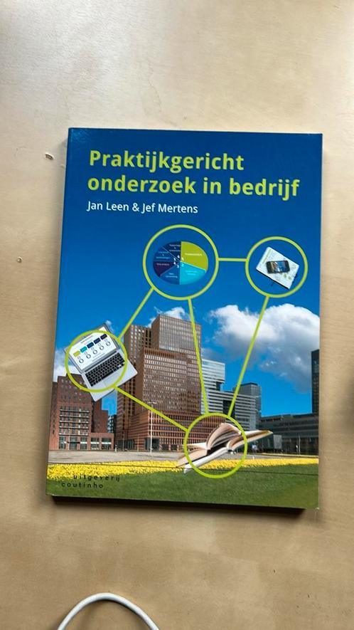 Jan Leen - Praktijkgericht onderzoek in bedrijf, Boeken, Schoolboeken, Zo goed als nieuw, Nederlands, Overige niveaus, Ophalen of Verzenden