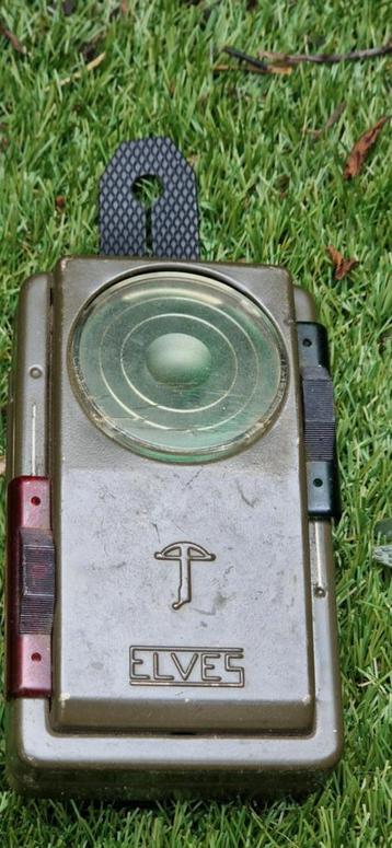 Vintage eind jaren 60 zaklamp  van het merk "ELVES(brocante) beschikbaar voor biedingen