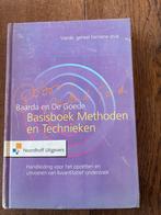Basisboek Methoden en Technieken - Baarda & De Goede, Ophalen of Verzenden, Gamma, Gelezen, HBO