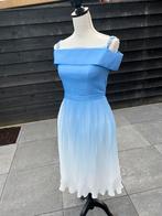 Blauw-Witte elle voudrait Jurk XS, Blauw, Nieuw, Ophalen of Verzenden, Knielengte