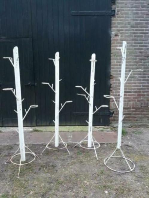 Oude Vintage Metalen Plantenrek Plantenstandaard, Huis en Inrichting, Kamerplanten, Minder dan 100 cm, Volle zon, Ophalen of Verzenden