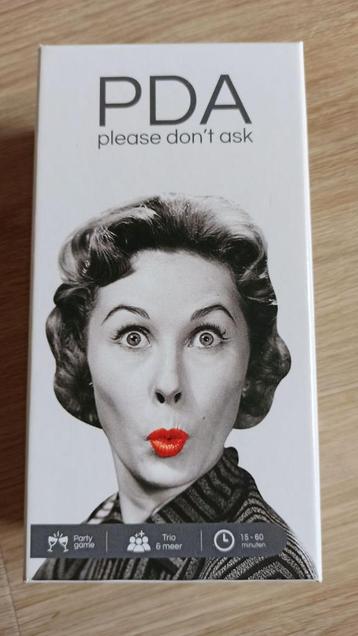 Please don't aks (PDA) kaartspel  beschikbaar voor biedingen