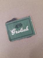grolsch lucifer doosje etiket, Ophalen of Verzenden, Gebruikt, Viltje(s), Grolsch