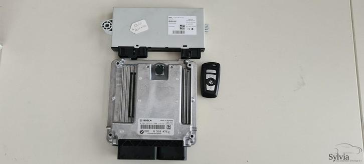 Startset ECU + Contactslot BMW 5 Serie F10 F11 530D motorcod, Auto-onderdelen, Elektronica en Kabels, Gebruikt, Ophalen of Verzenden