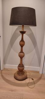 Grote staande eiken lamp, Ophalen, 75 cm of meer