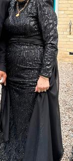 Elegante zwarte avondjurk, Maat 38/40 (M), Galajurk, Zwart, Ophalen of Verzenden