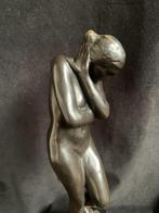 Naakte Vrouw, Eva, gesigneerd,brons/bronzen, Ophalen of Verzenden