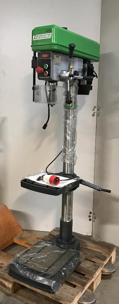 Kolomboormachine, Huvema, HU25 F Industry, 400 volt, Doe-het-zelf en Verbouw, Gereedschap | Boormachines, Nieuw, Kolomboormachine