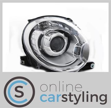 Koplampen Fiat 500 Xenon Look beschikbaar voor biedingen