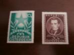 OOSTENRIJK 1949; zegels ESPERANTO en J. STRAUSS, Postzegels en Munten, Verzenden, Overige landen, Postfris