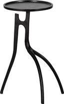 Bepurehome legs bijzettafel metaal 59x41x40, Huis en Inrichting, Tafels | Bijzettafels, Minder dan 55 cm, Luxe en stoer, Metaal of Aluminium