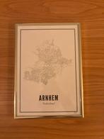 Arnhem Plattegrond in Gouden Lijst - Van WIJCK, Ophalen
