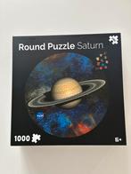 Round puzzle Saturn 1000 stukjes, Ophalen of Verzenden, 500 t/m 1500 stukjes, Zo goed als nieuw, Legpuzzel