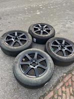 Winterbanden Michelin Alpin 6 205/60 R16 met velgen, Ophalen, Gebruikt, 16 inch, Banden en Velgen