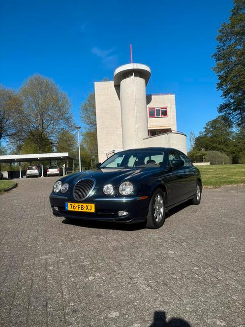 Jaguar S-Type 3.0 V6 Executive AUT 2000 Groen youngtimer, Auto's, Jaguar, Particulier, Te koop, S-Type, ABS, Airbags, Airconditioning