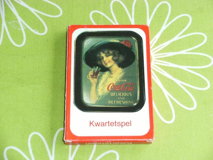 Coca Cola kwartet, Verzamelen, Speelkaarten, Jokers en Kwartetten, Zo goed als nieuw, Kwartet(ten), Ophalen of Verzenden