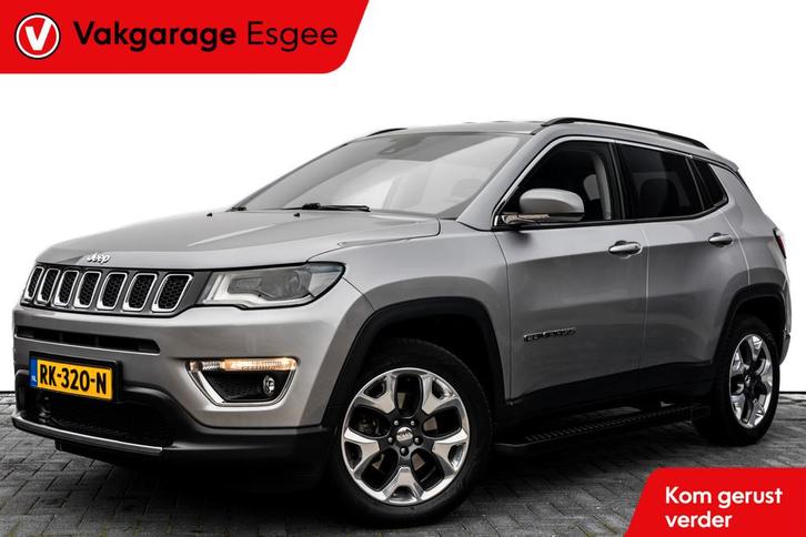 Jeep Compass 1.4 MultiAir Limited 4x4 | Automaat | Navigatie, Auto's, Jeep, Bedrijf, Te koop, Compass, 4x4, ABS, Airbags, Airconditioning