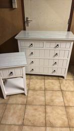 Commode en nachtkastje, Ophalen, Zo goed als nieuw, 50 tot 70 cm, 90 tot 105 cm