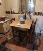 Leuk oud keukentafeltje, Ophalen