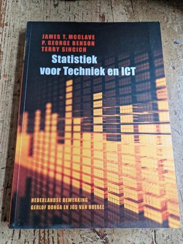 J.T MacClave - Statistiek voor Techniek en ICT beschikbaar voor biedingen