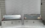 2x Aluminium opbergbox 163 Liter, Ophalen, Nieuw