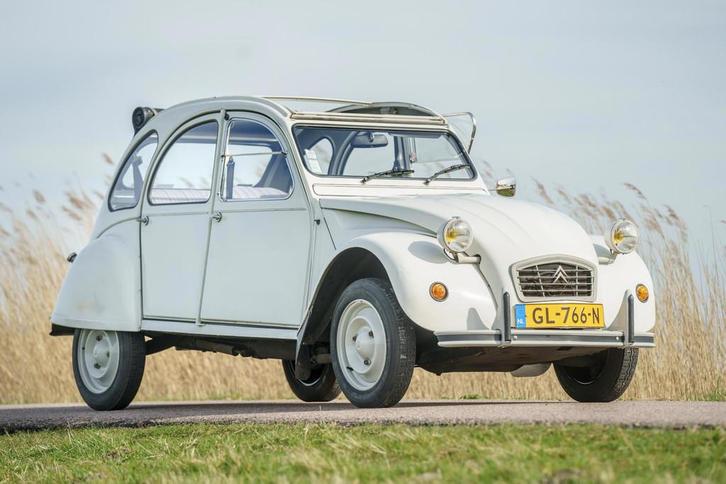 Citroen 2 CV 6 Special, Auto's, Citroën, Bedrijf, Te koop, 2CV, Benzine, Sedan, Handgeschakeld, Geïmporteerd, Wit, Stof, Voorwielaandrijving