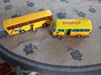2 Vintage Speelgoed Bussen in Goede Staat, Kinderen en Baby's, Ophalen of Verzenden, Gebruikt, Jongen of Meisje