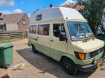 Mercedes 207 D camper oldtimer wegenbelastingvrij milieuzone, Caravans en Kamperen, Campers, Chemisch toilet, Tot en met 2, Mercedes-Benz