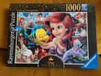 Ravensburger Disney Princess Ariel Puzzel 1000 stukjes, Ophalen of Verzenden, 500 t/m 1500 stukjes, Zo goed als nieuw, Legpuzzel