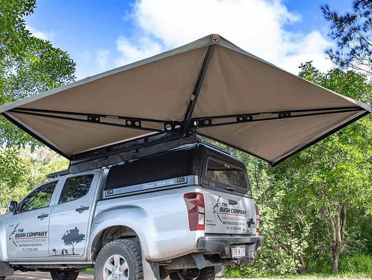 Rhinoman De Bush Company 270 ' Luifel 270XT 270 Graden Luife, Caravans en Kamperen, Kampeeraccessoires, Nieuw, Verzenden