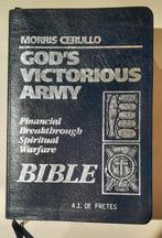 Marris Cerullo - God's Vitorious Army Bible 1996, Calif. USA, Ophalen of Verzenden, Zo goed als nieuw, Morris Cerulo, Christendom | Protestants