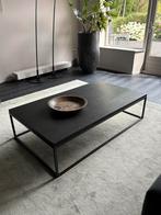 Robuuste salontafel - industriële look, Ophalen, 100 tot 150 cm, Eikenhout, 50 tot 100 cm