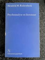 Psychoanalyse en literatuur/Hendrik M. Ruitenbeek, Ophalen of Verzenden, Alpha, Zo goed als nieuw