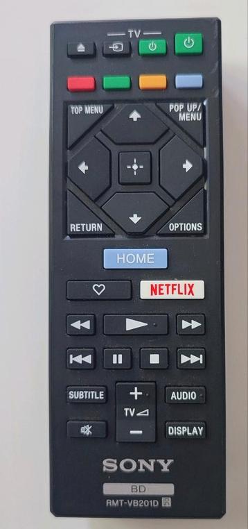 Sony RMT-VB201D Afstandsbediening - BD/TV beschikbaar voor biedingen